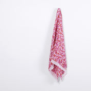 Flowering Vine Silk Georgette - Pink