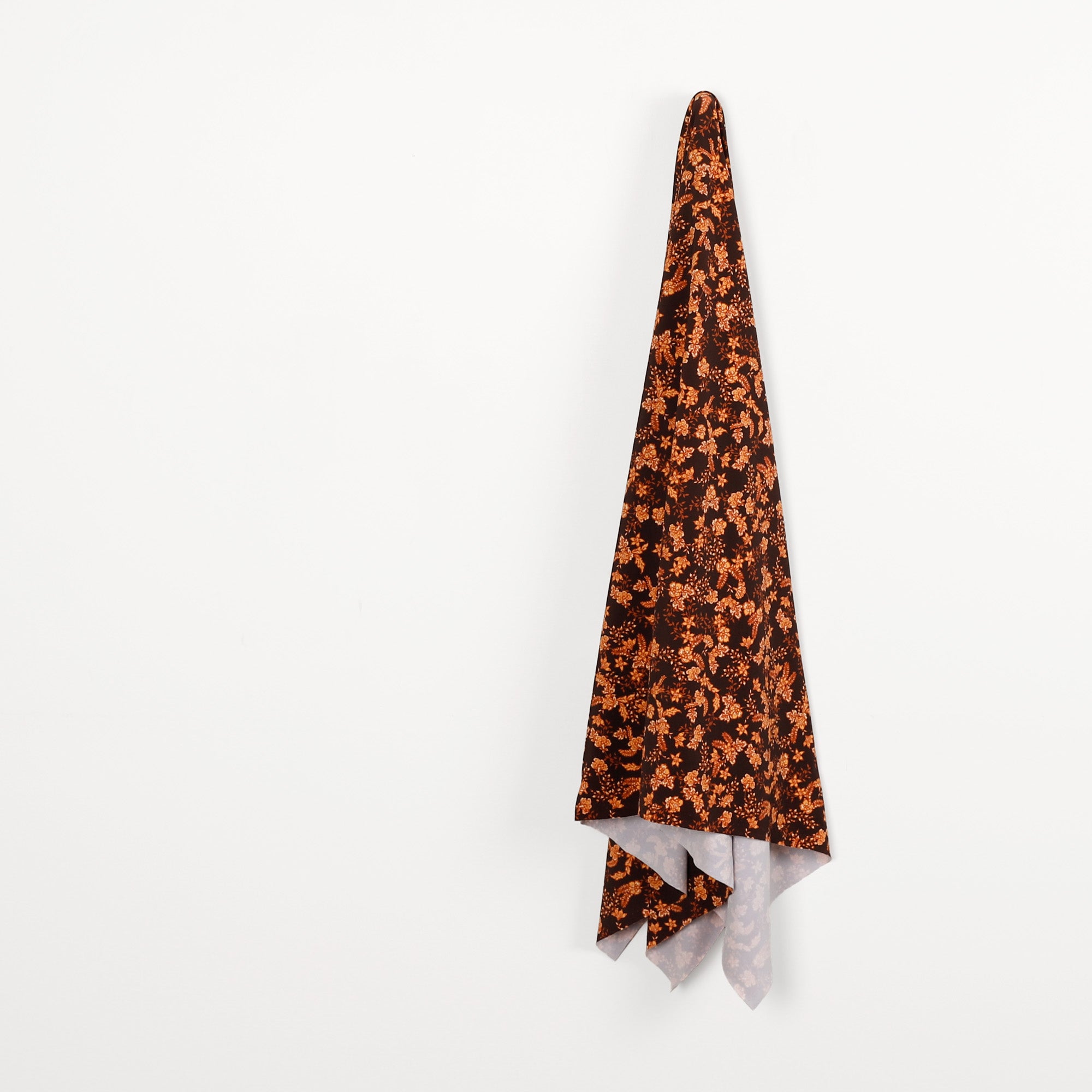 Flowering Vine Swim Jersey - Brown