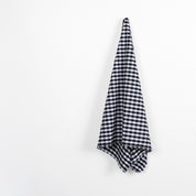 Lightweight Cotton Gingham - Dark Navy