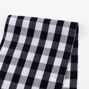 Lightweight Cotton Gingham - Dark Navy