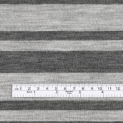 Pure Merino Jersey Stripe - Grey