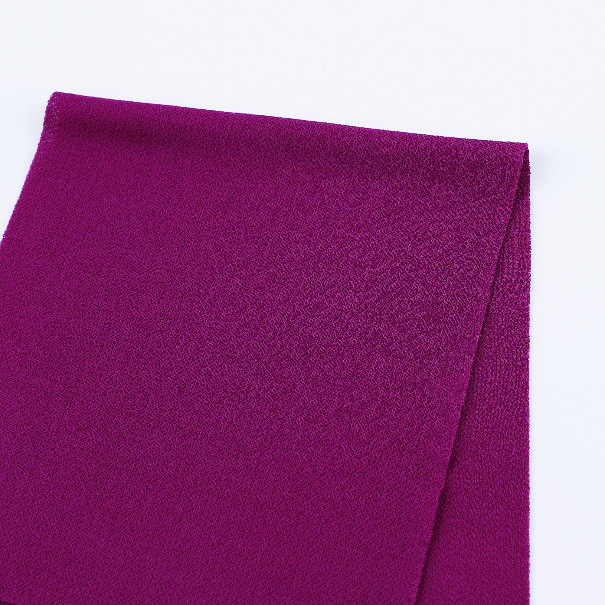 Viscose Crepe Double Jersey - Magenta