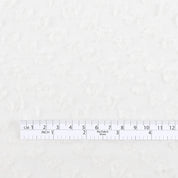 Clip Jacquard Cotton / Nylon Shirting - Ivory