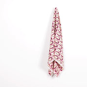 Long Heart Viscose / Ecovero Crepe - Lipstick