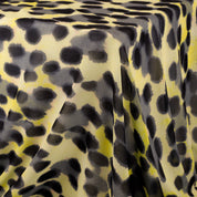 Ink Splotch Poly Georgette - Wasp