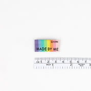 KATM Woven Labels - Rainbow Side Seam