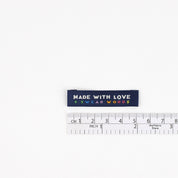 KATM Woven Labels - Made With Love And Swear Words