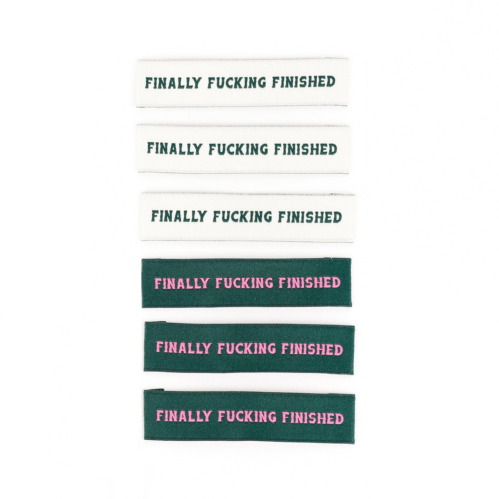KATM Woven Labels - Finally F***ing Finished