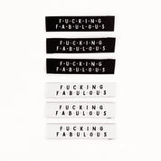 KATM Woven Labels - F***ing Fabulous