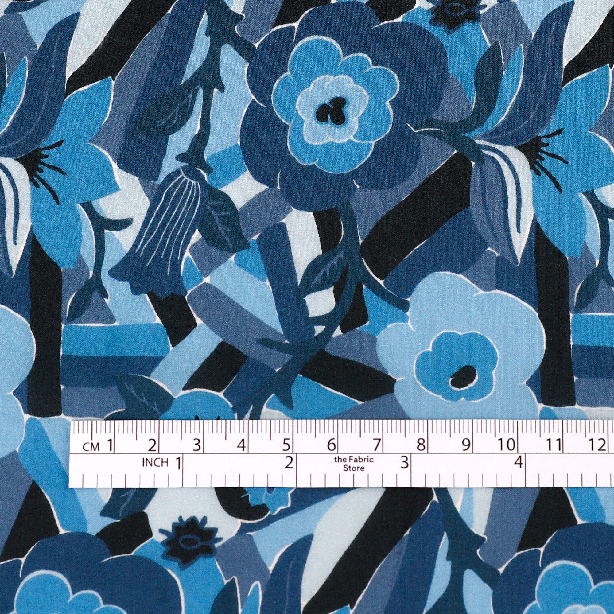 Liberty Tana Lawn - Blue Bloomsbury