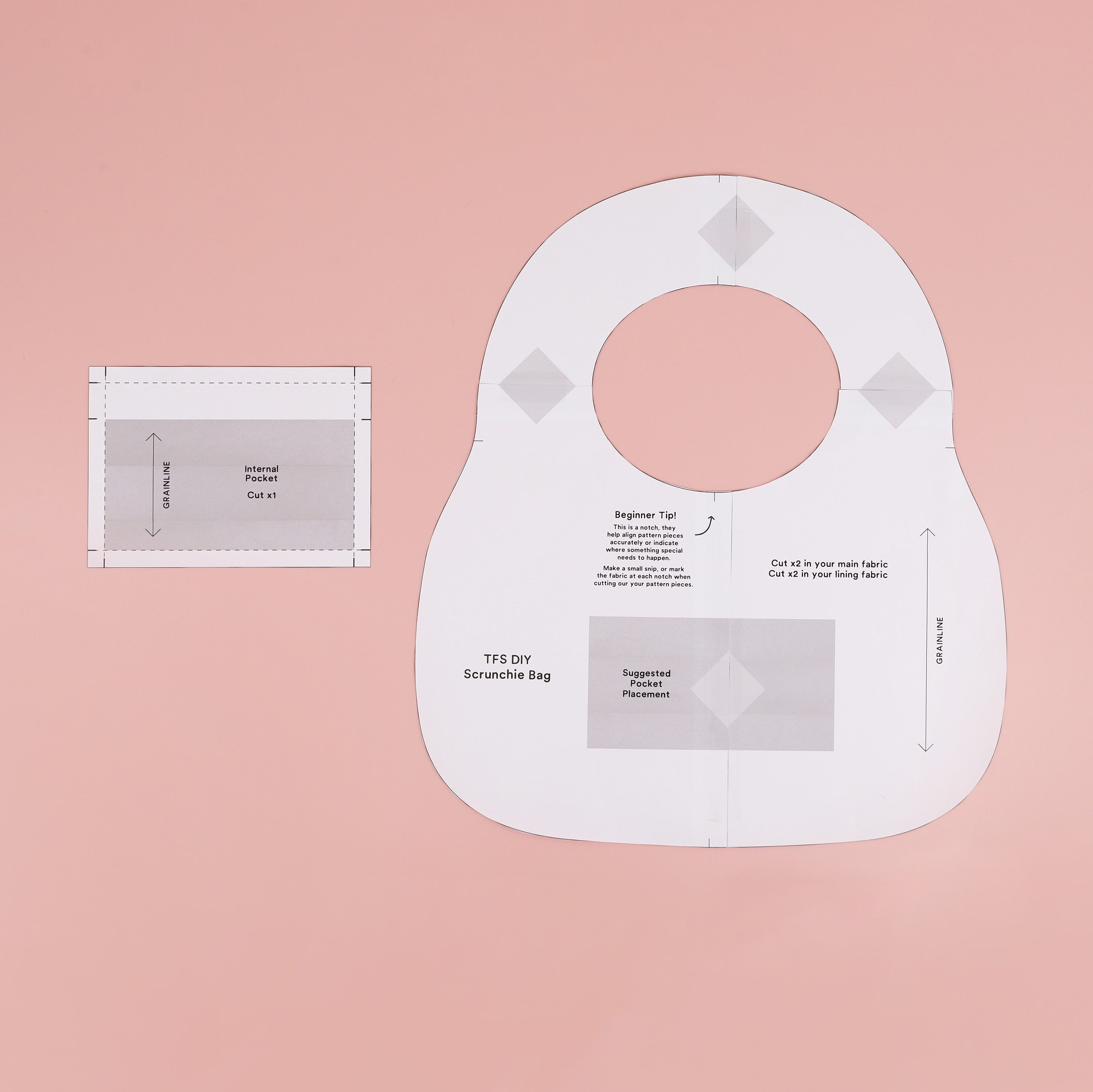 TFS - Scrunchie Bag / PDF