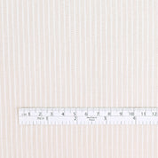 Lightweight Stripe Lyocell / Cotton - Ecru