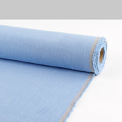 Slubby Rayon / Linen Crepe - Sky