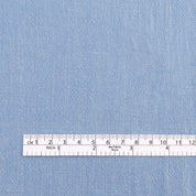 Slubby Rayon / Linen Crepe - Sky