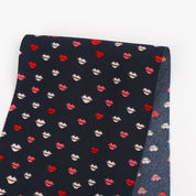 Kiss Kiss Poly Satin Backed Crepe - Navy