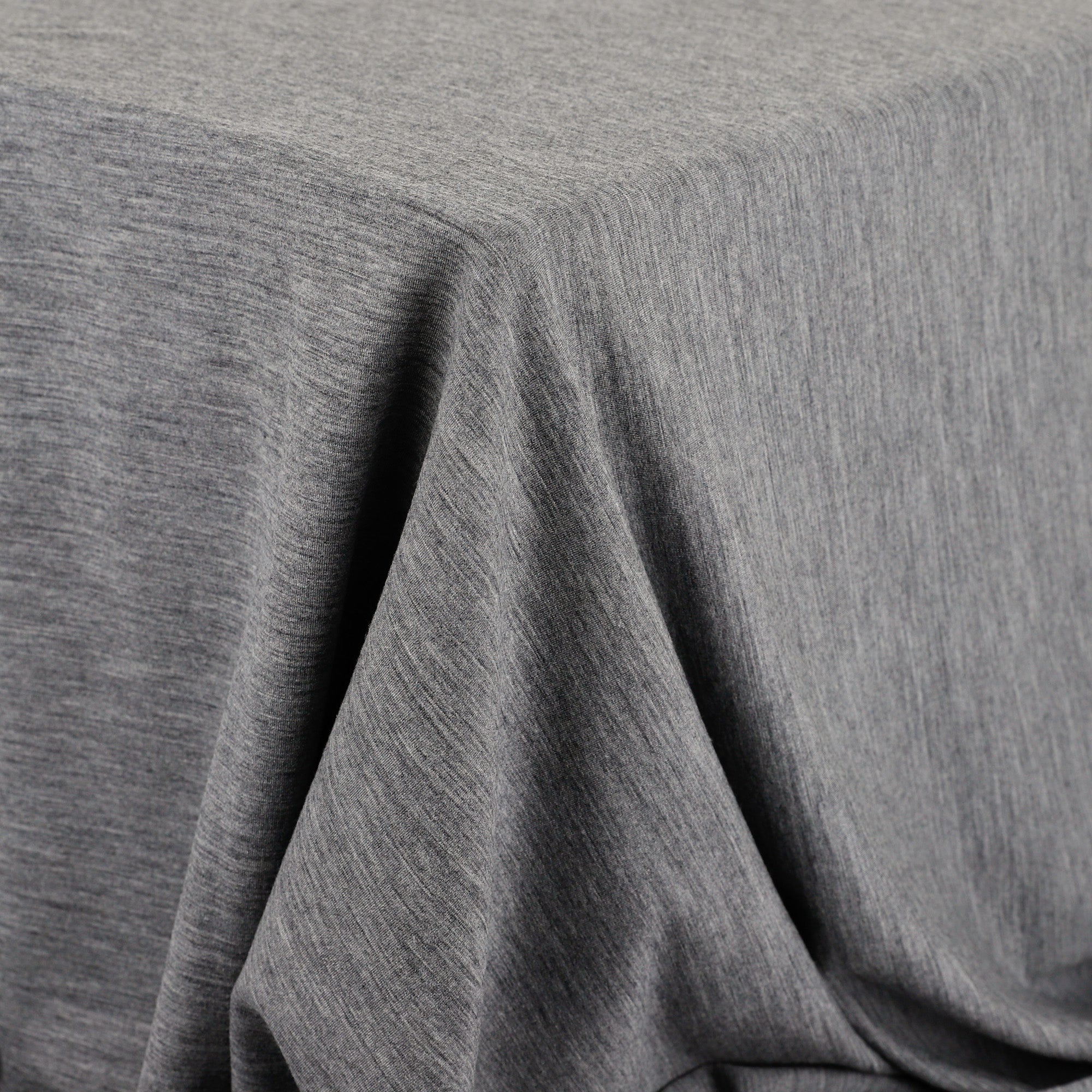 Stretch Merino / Nylon Sweatshirting - Zinc Marle