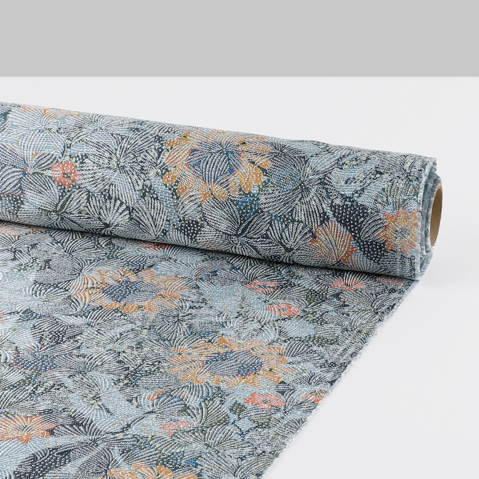 Lustrous Thread Sunflower  Jacquard - Blue Mix