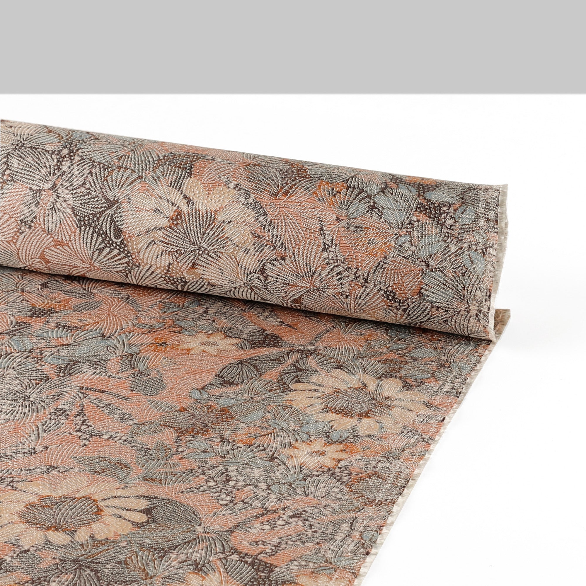 Lustrous Thread Sunflower Jacquard - Brown Mix