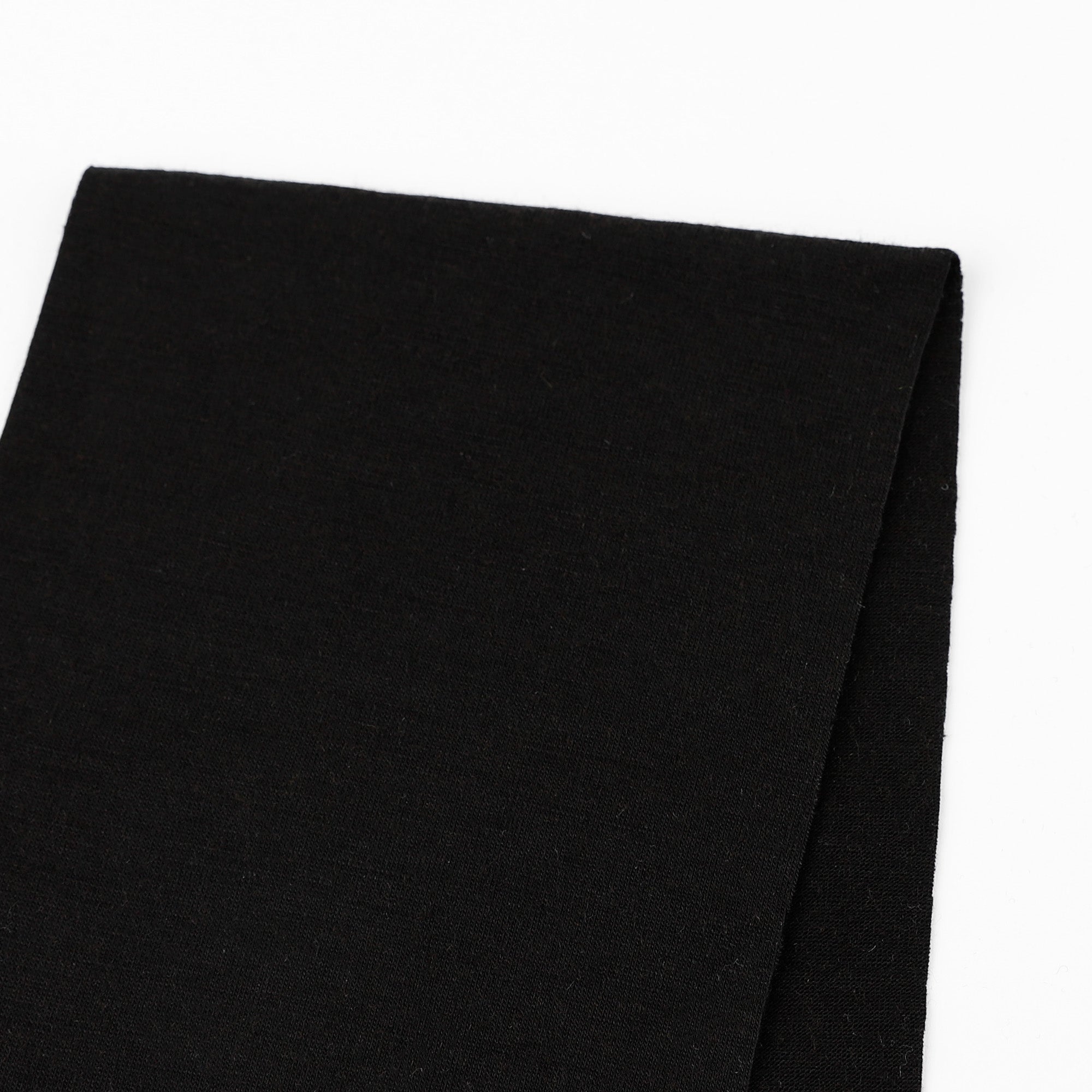 Merino Nylon Interlock - Black