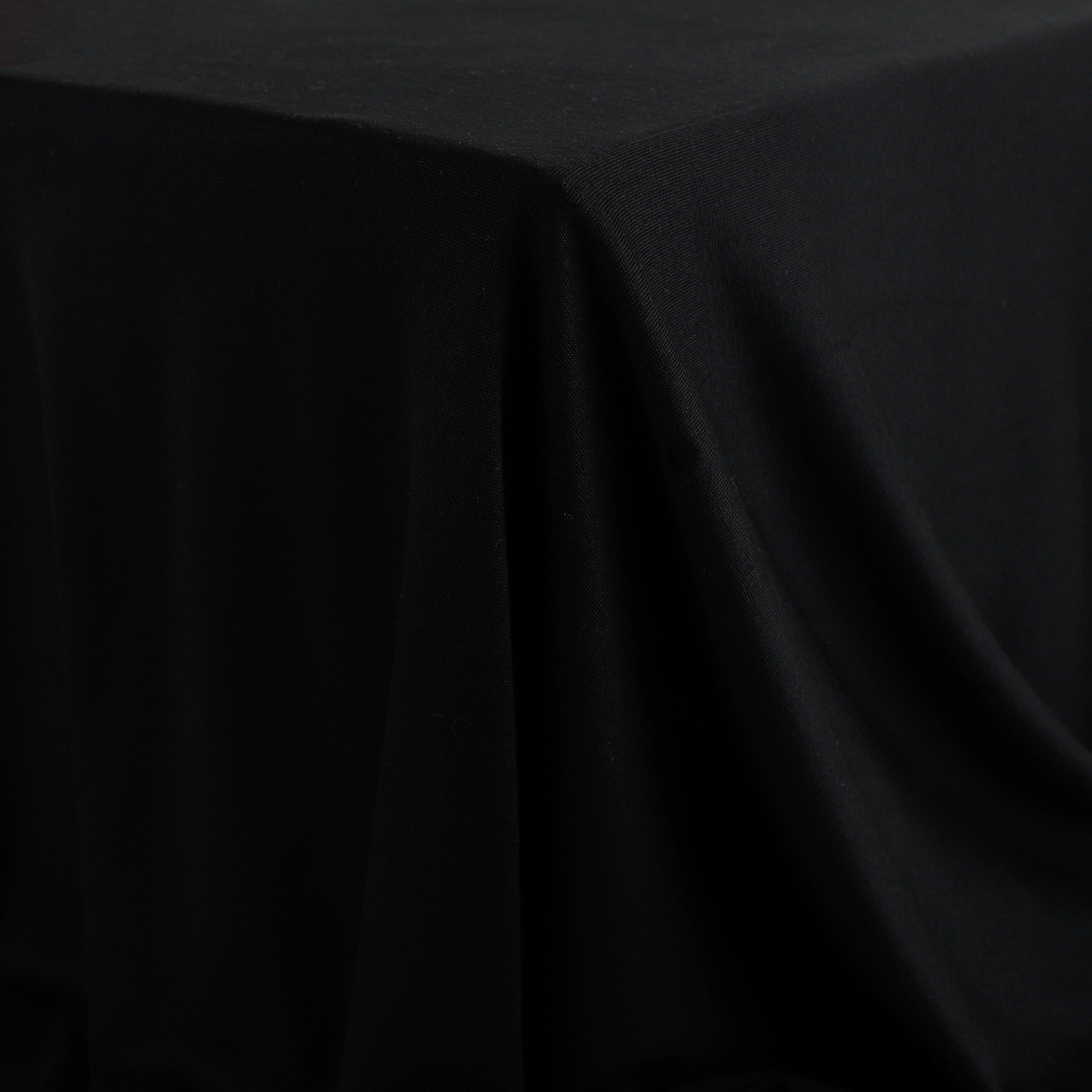 Heavyweight Pure Merino Jersey - Black