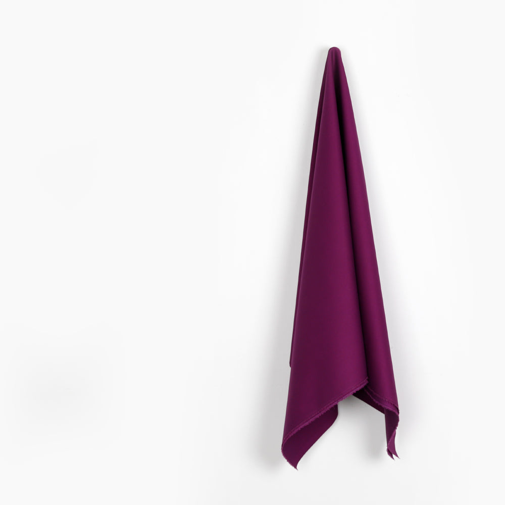 Nylon Poplin - Dark Magenta