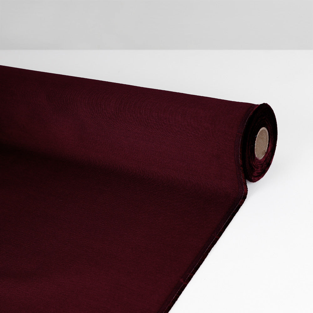 Poly / Silk Suiting - Maroon