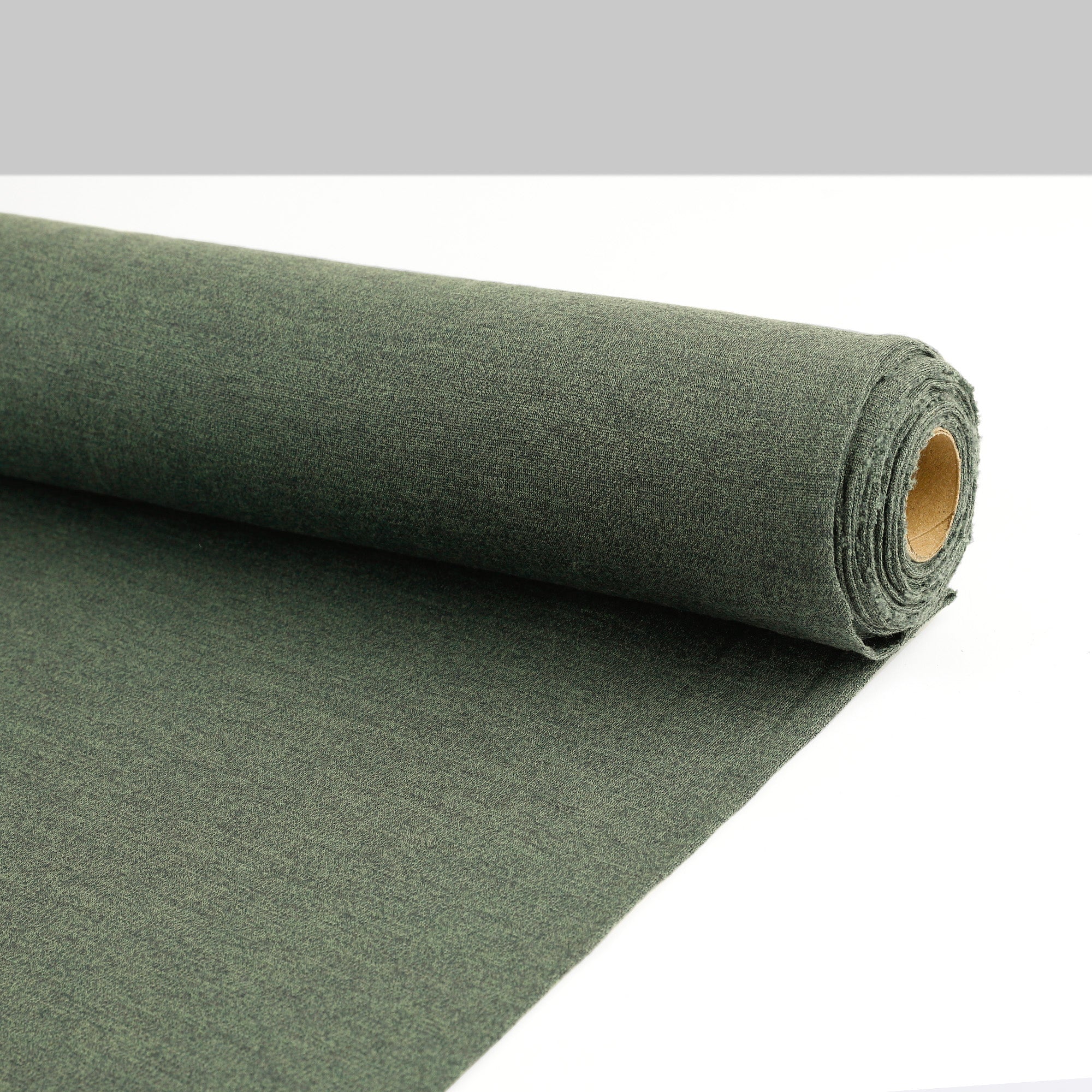 Pure Merino Jersey - Spruce Melange