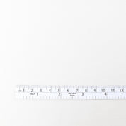 Midweight Poly Twill Suiting - White