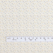Optical Dot Cotton Poplin - Yellow Mix