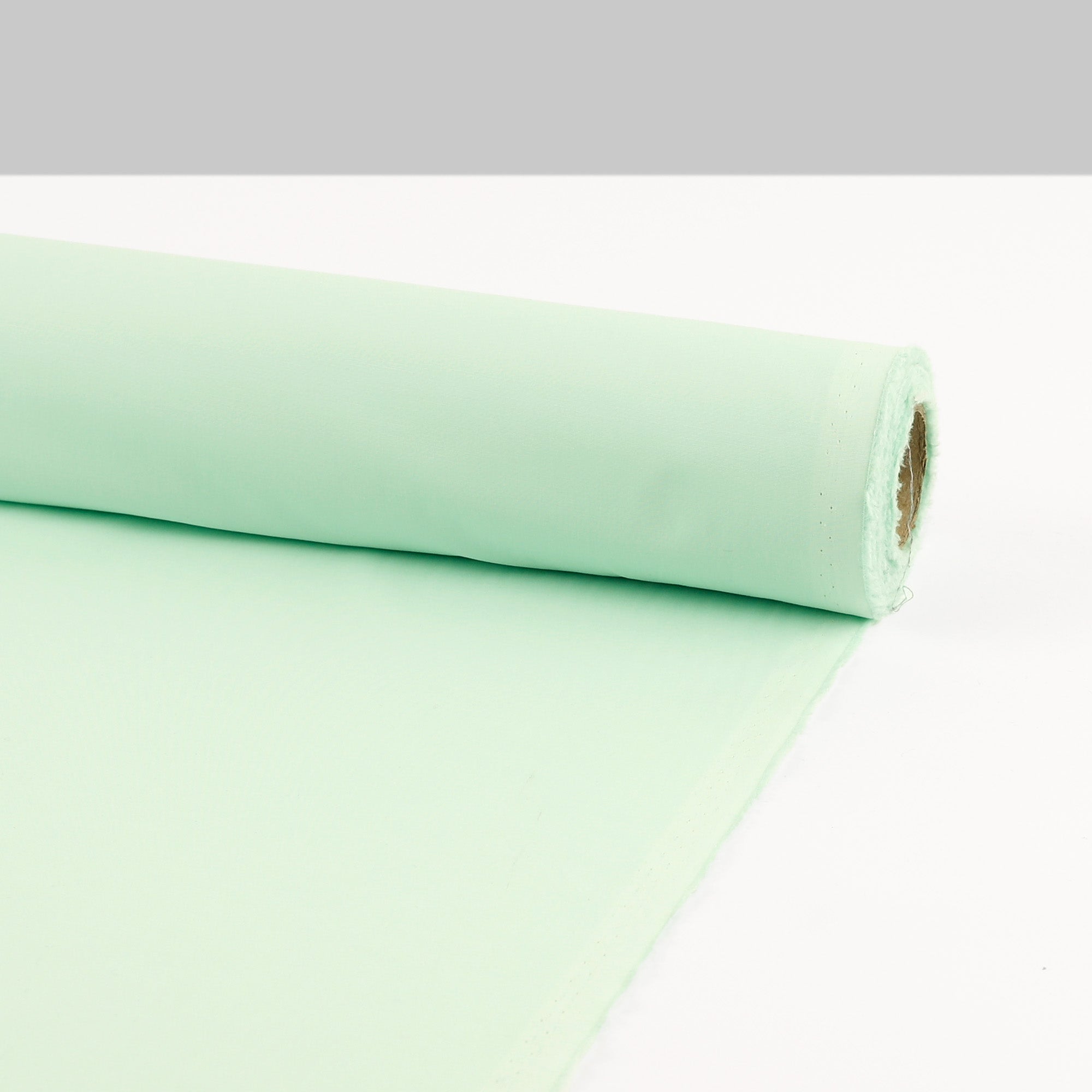 Stretch Cotton Poplin - Mint Ice