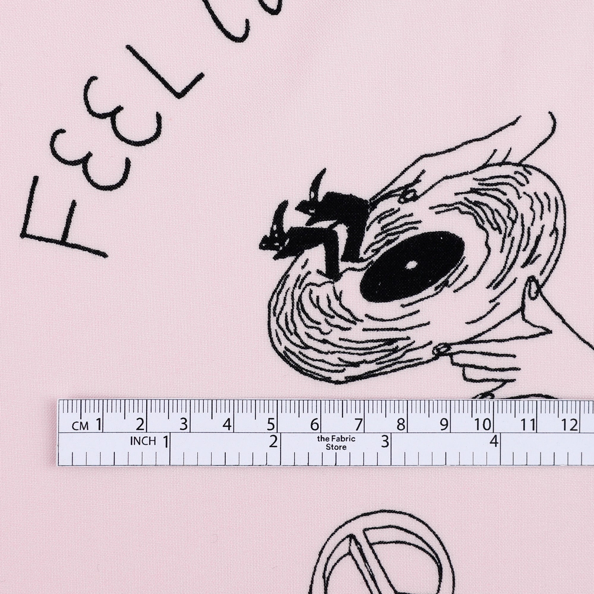 Amsterdam Beat Rayon Challis - Candyfloss