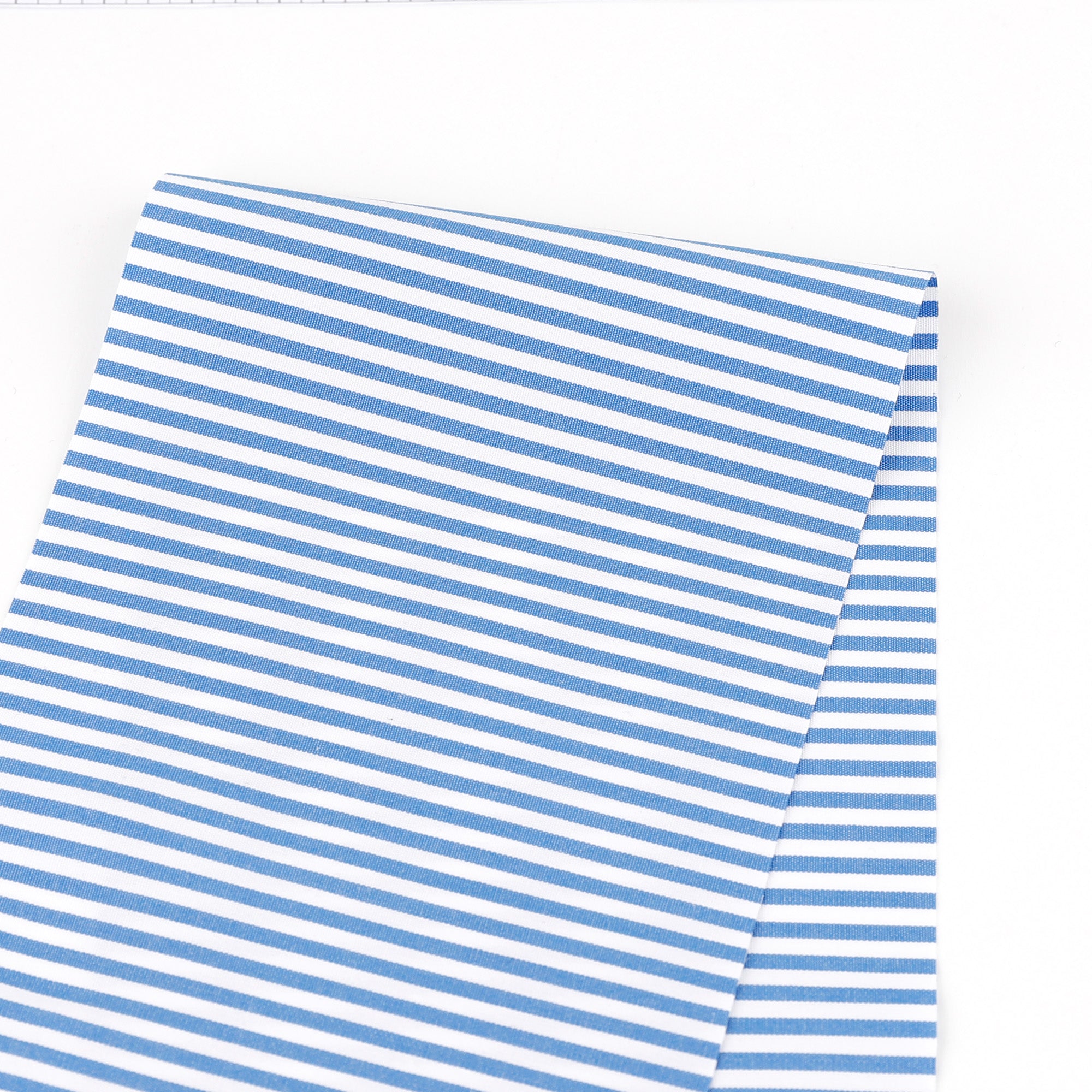 Striped Cotton Poplin - Capri