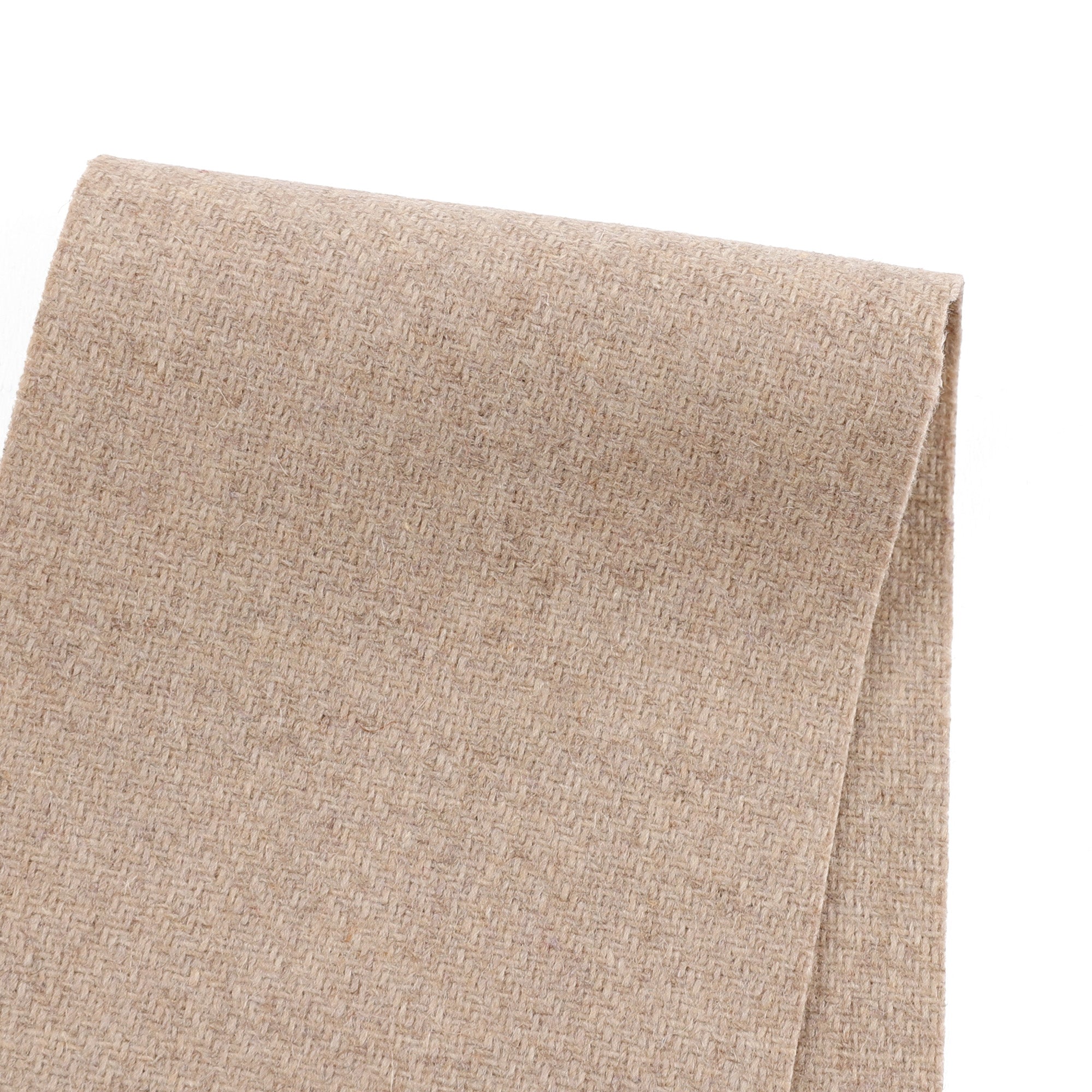 Double Weave Twill Wool - Oatmeal