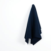 Virgin Wool / Poly Melton Coating - Dark Navy