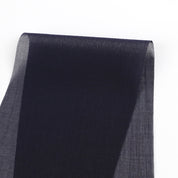 Sheer Silk / Cotton - Navy