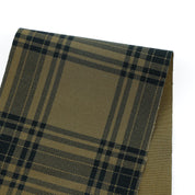 Printed Plaid Midweight Cotton - Fallow