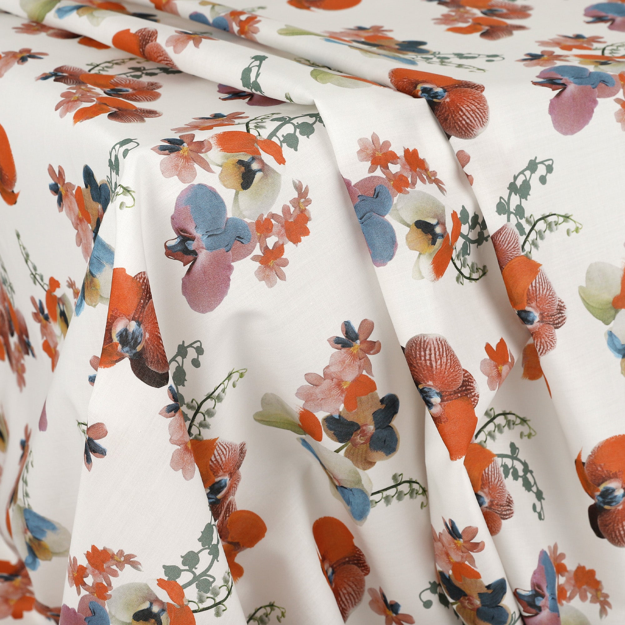 Liberty Tana Lawn - Orchid Festival / A