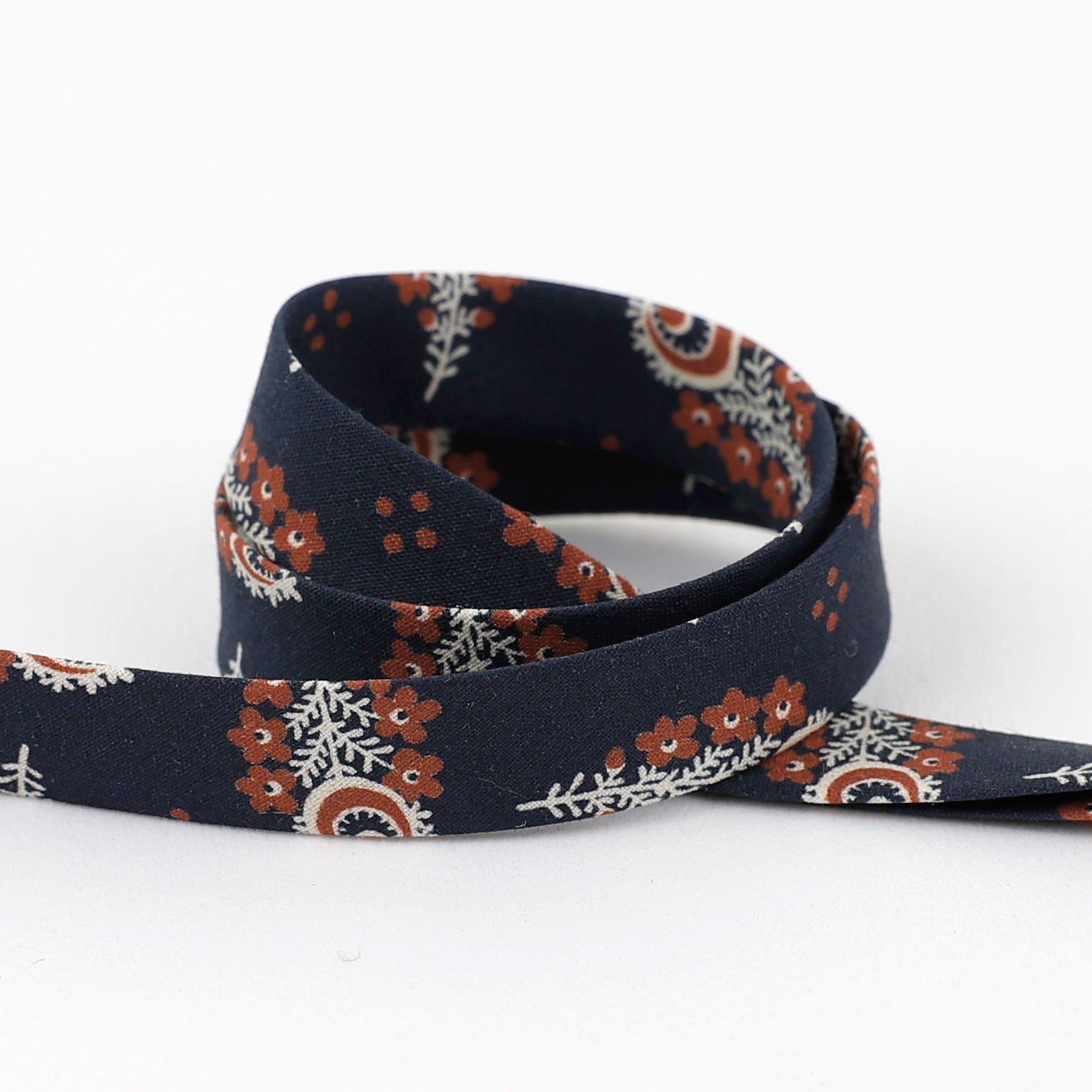 Liberty Bias Binding - Paisley Feather / C