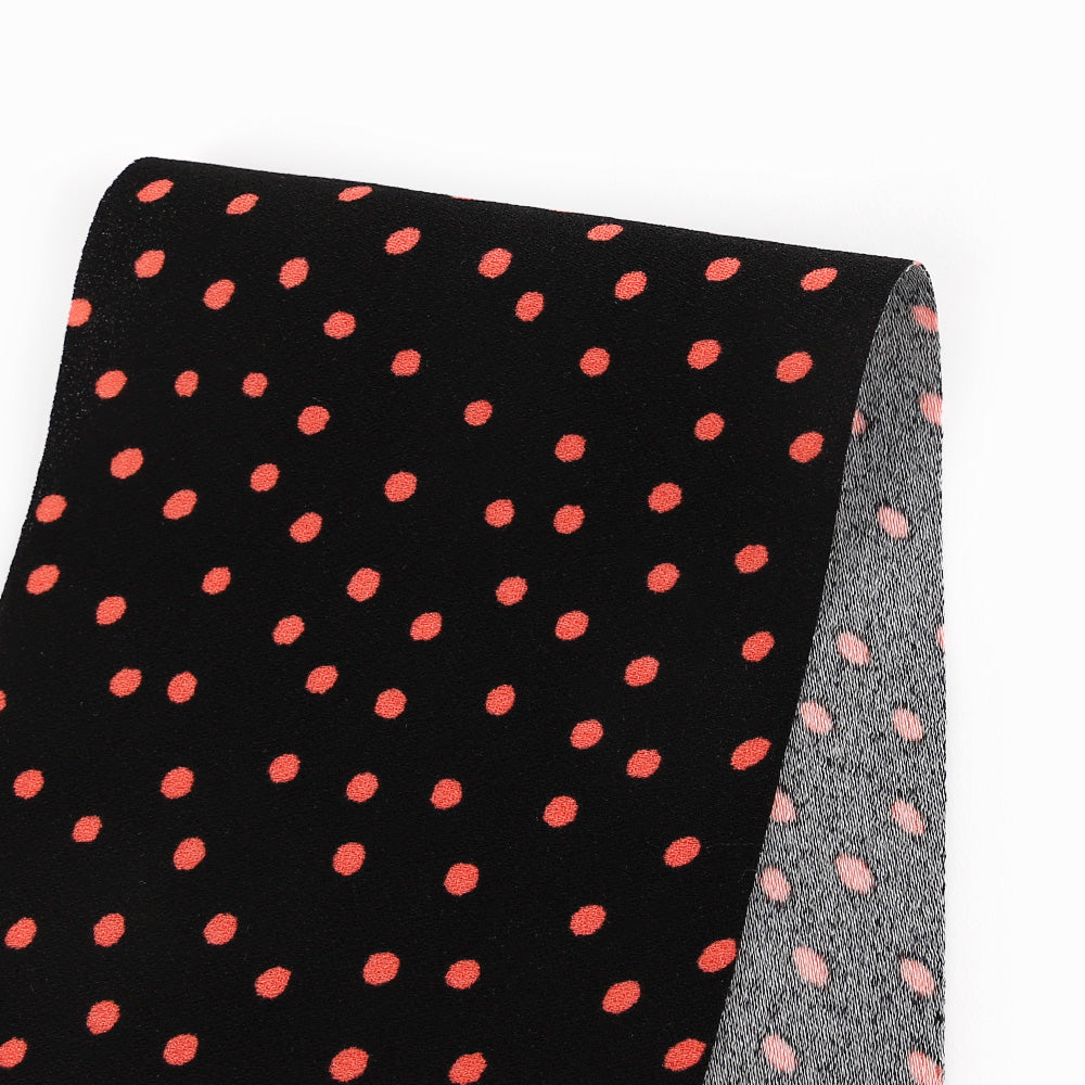 Dancing Dots Poly - Black