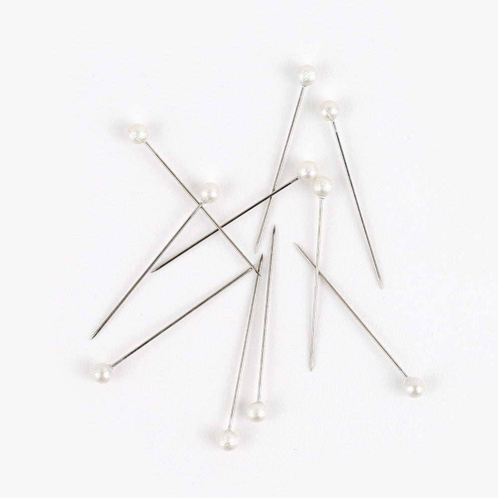 Pearlised Pin Rosette - 40pk