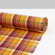 Lightweight Plaid Twill Cotton / Rayon - Fruit Salad