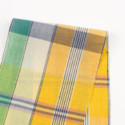 Lightweight Cotton / Linen Plaid - Lemon Tree
