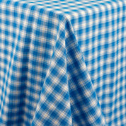 Ombre Check Stretch Seersucker Cotton - Capri