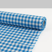 Ombre Check Stretch Seersucker Cotton - Capri