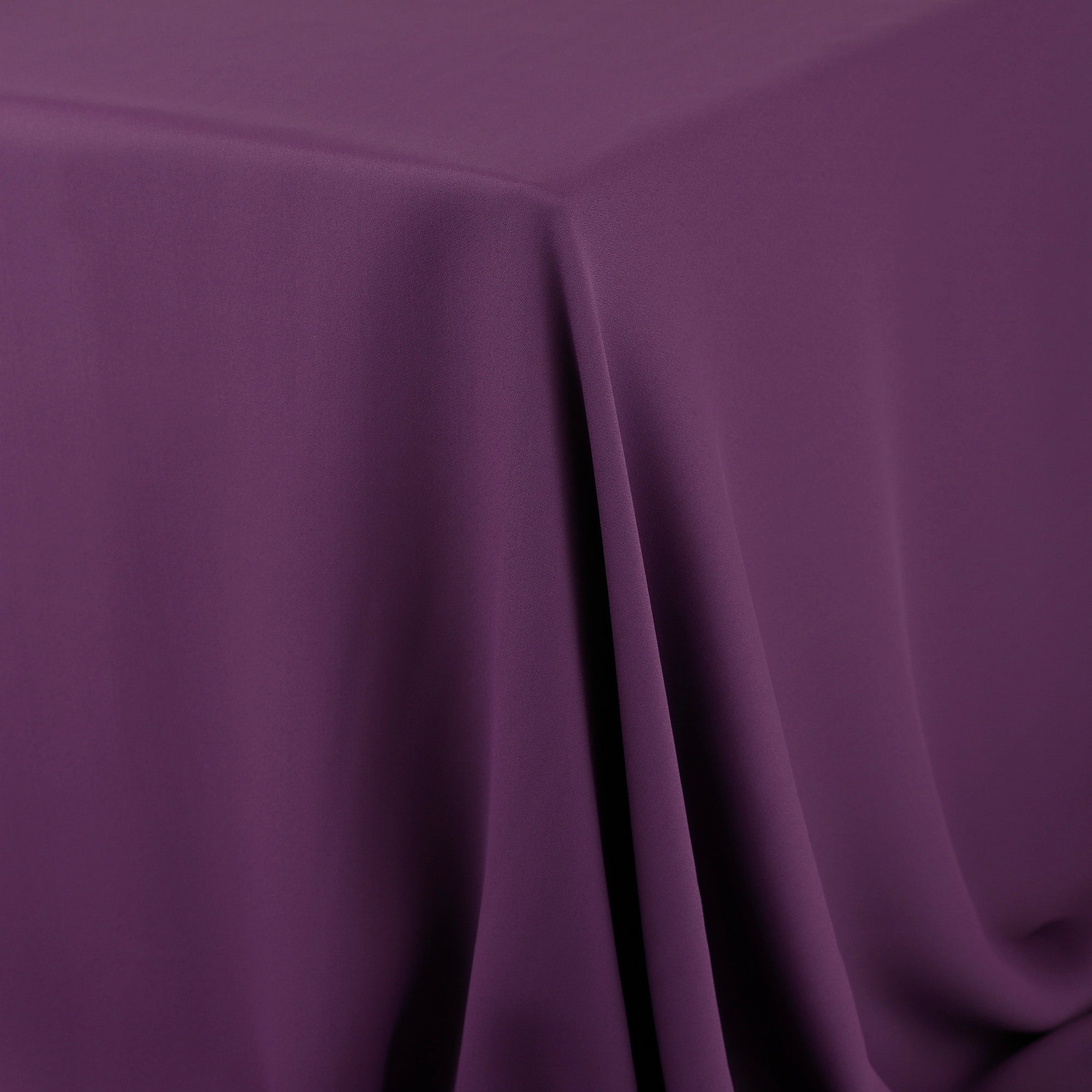 Poly Crepe De Chine - Grape