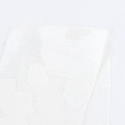 Sheer Peony Jacquard - White