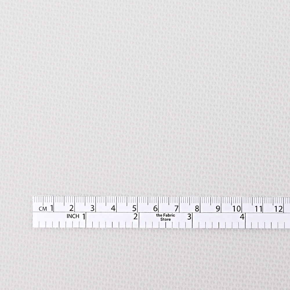 Honeycomb Sports Knit - White