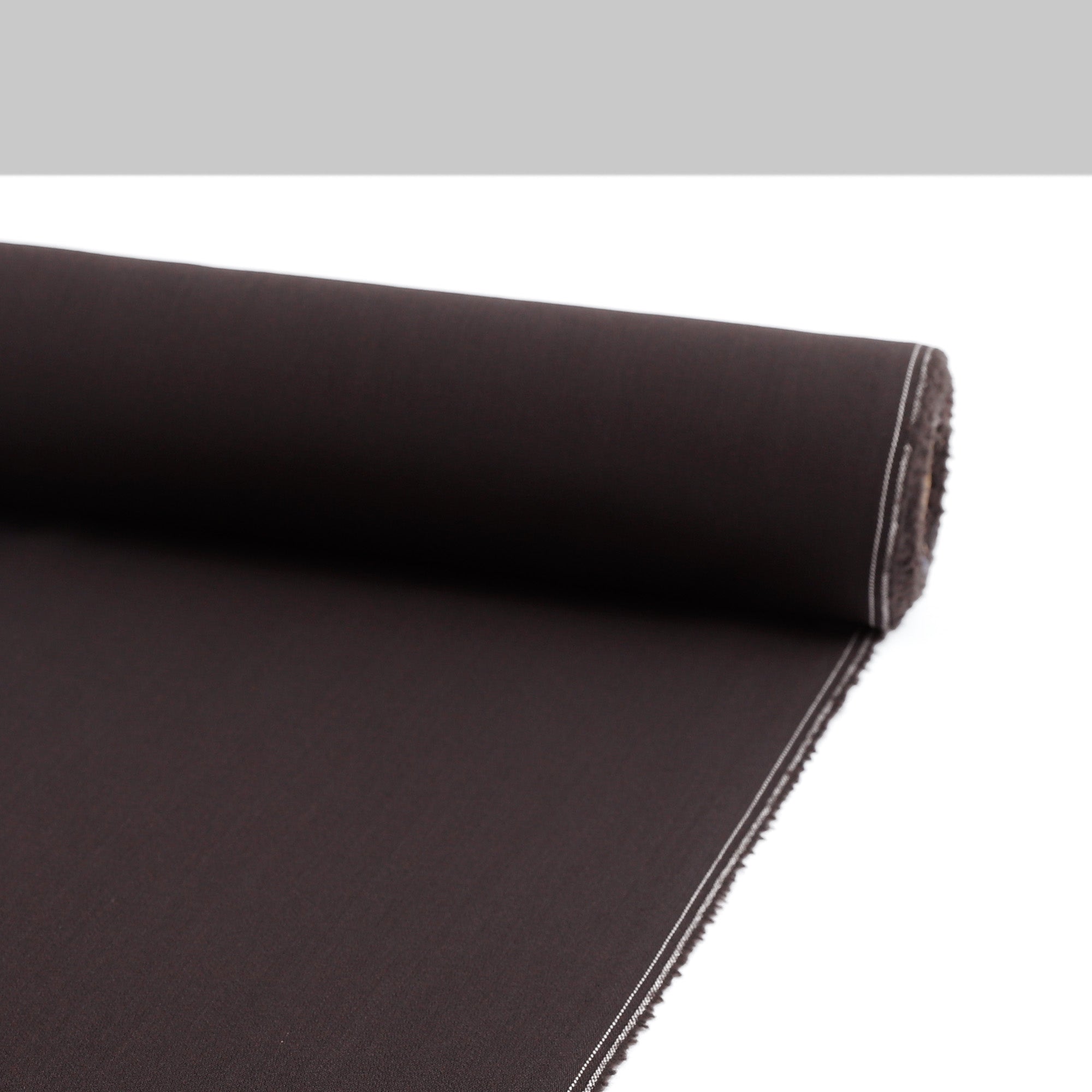 Pure Wool Suiting - Liquorice