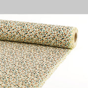 Prairie Floral Stretch Linen / Cotton - Honey Bee