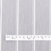 Broken Stripe Cotton / Poly - Navy / White